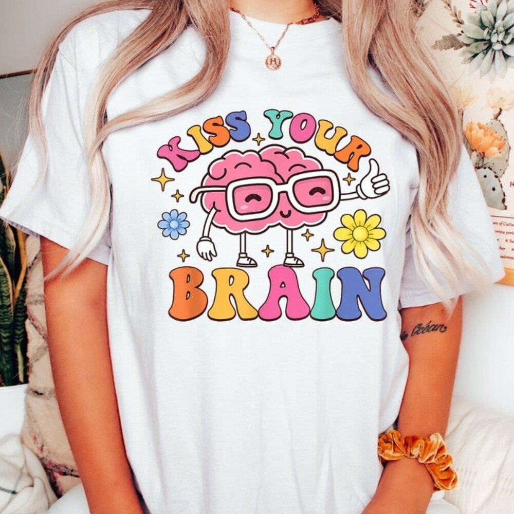 Kiss Your Brain Shirt, Biology Teacher Shirt